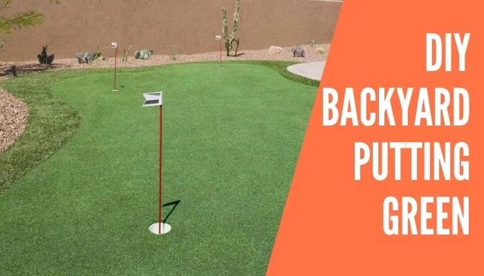 DIY Backyard Putting Green